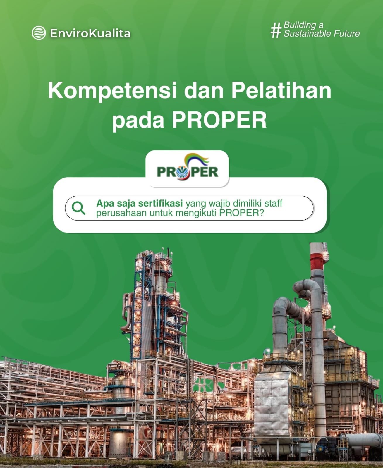 Kompetensi SDM untuk PROPER