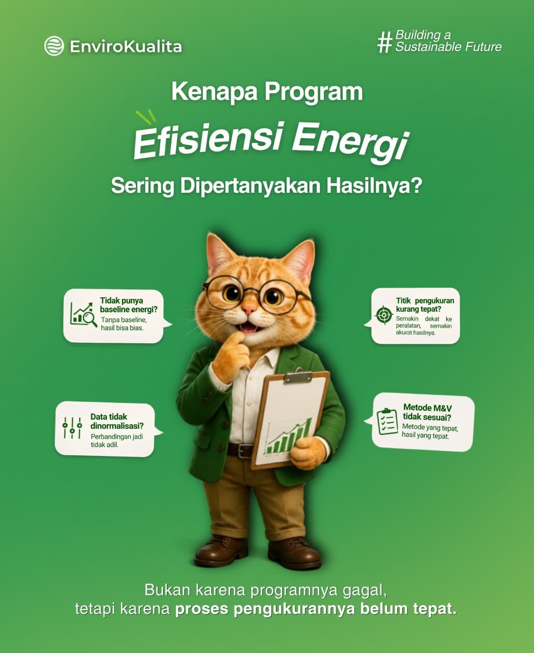 Kenapa Program Efisiensi Energi Sering Dipertanyakan Hasilnya?